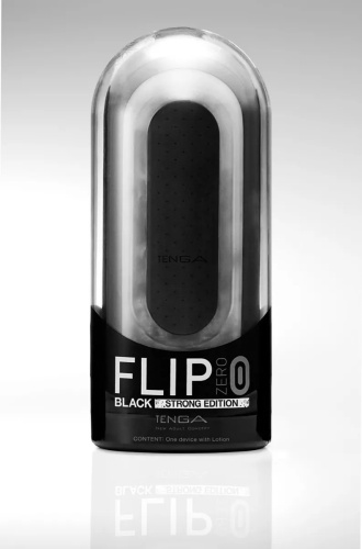 Tenga Flip Zero Electronic Vibration Black, мастурбатор с изменяемой интенсивностю, раскладной, 18х7.5 (чёрный)