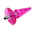 Chisa Hi-Basic Nicole Vibra Plug Pink - Анальна пробка з вібрацією, 12.5х3.2 см (рожевий)
