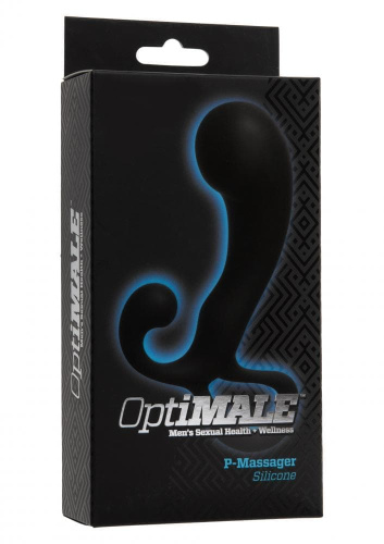 Doc Johnson OptiMALE P-Massager - массажер простаты, 9,6х3,5 см