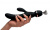 Shegasm Supreme 3 in 1 Silicone Suction Rabbit Vibe - Вибратор-кролик с вакуумной стимуляцией, 22.2х3.8 см (чёрный)