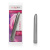 California Exotic Novelties Massager Platinum - Большой пластиковый вибратор XXL, 25х4 см (серебристый)