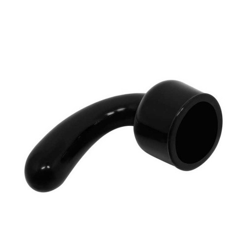 LyBaile Wand Massager Head Black - Насадка для вибратора-микрофона, 11.6х5 см - sex-shop.ua