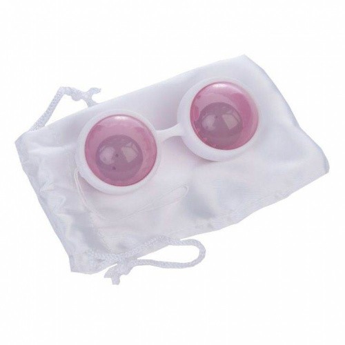 LoveToy Luna Beads II Pink - Вагинальные шарики, 3.8 см (розовый)