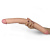 Двухсторонний фаллоимитатор LoveToy 17" King Size Realistic, 45 см