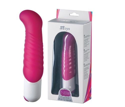 StRubber SToys Noemi - Маленький вибратор для точки G, 13х2.8 (розовый)