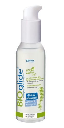 Joy Division Bioglide Lubricant And Massage Oil - органічний лубрикант та олія, 125 мл - купити в Україні | Секс шоп SEX-SHOP.ua