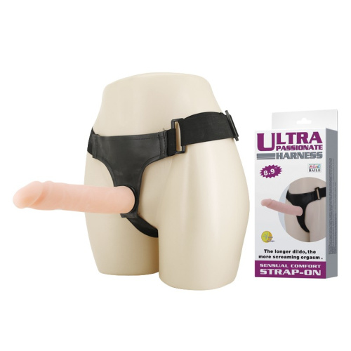 Страпон Baile Ultra Passionate Harness, 22.5 см - Купити в Україні | Sex-shop.ua ❤️