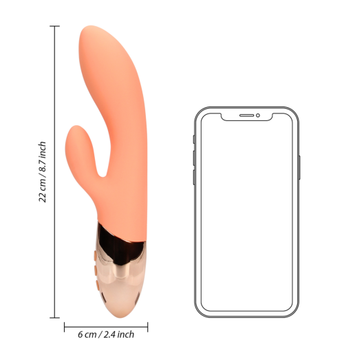 Вибратор-кролик Loveline Ultra Soft Silicone