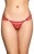 SoftLine - G-String 2498 - Стринги женские, S/M (красные)