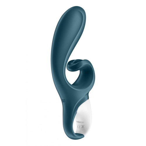 Satisfyer Hug Me - Ніжний вібратор-кролик, 21 см (сірий) - купити в Україні | Секс шоп SEX-SHOP.ua