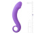 EasyToys Curved Dong - Фаллоимитатор, 17.5 см (фиолетовый) - sex-shop.ua