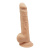 SilexD Kevin Flesh Model 3 size 9.5 in - Фаллоимитатор двухслойный, 25х4.5 см., (телесный)