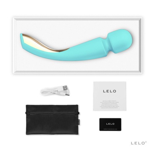 Lelo Smart Wand 2 Large - смарт масажер для всього тіла, 30.4х6 см (м'ятний)