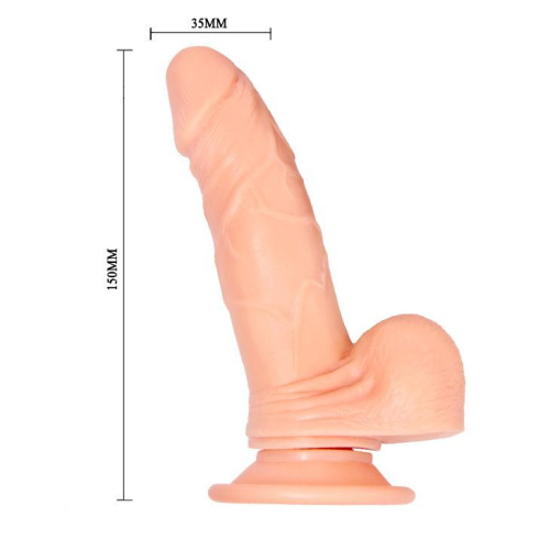 Реалистичный вибратор Barbara Mark Multi Speed Real, 15 см