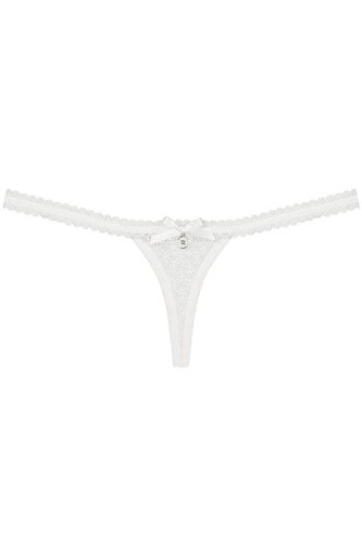 Obsessive 843-THO-2 - ажурні стрінги, S/M (білий) - купити в Україні | Секс шоп SEX-SHOP.ua