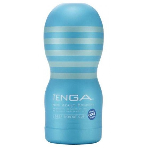 Tenga Cool Edition Deep Throat Cup-Мастурбатор з охолоджуючим ефектом, 15х4, 5 см (білий) - купити в Україні | Секс шоп SEX-SHOP.ua
