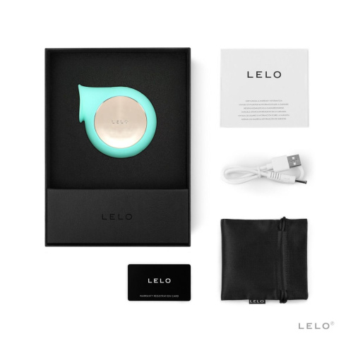 LELO Sila - вакуумный стимулятор клитора, 8х3.5 см (мятный) - sex-shop.ua