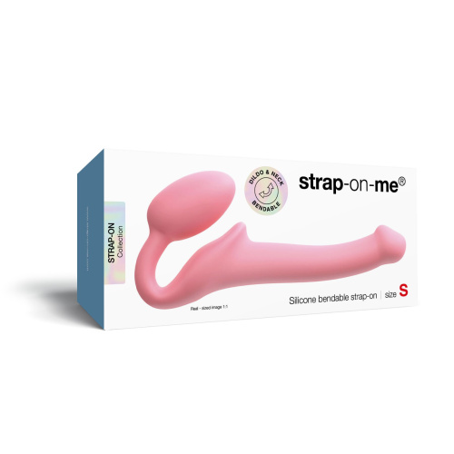 Безремневой страпон Strap-On-Me S, 24 см