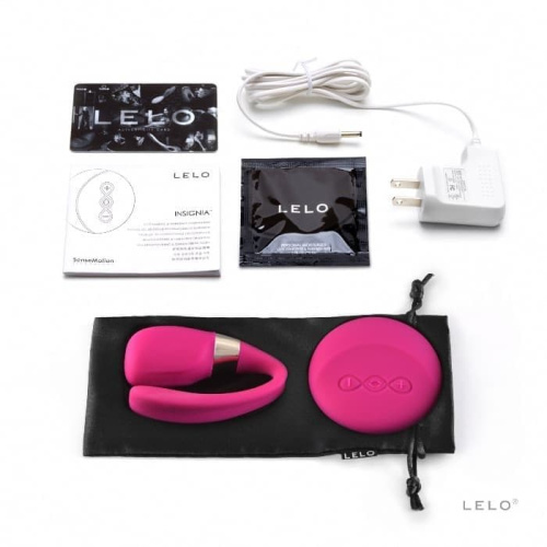 Lelo Tiani 3 - Вибратор для пар, 7х3.2 см (малиновый) - sex-shop.ua