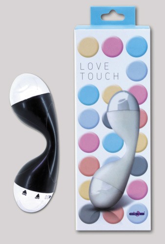 Love Touch Massagegerat, Lichtsenor, Duo Vibro - Класичний вібратор, 12 см (чорний) - купити в Україні | Секс шоп SEX-SHOP.ua
