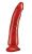Фаллоимитатор Basix Slim 7, 18х3,5 см (красный) - sex-shop.ua