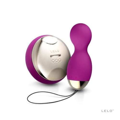 Lelo Hula Beads - Вагинальные вибро-шарики, 9х2.9 см (пурпурный) - sex-shop.ua