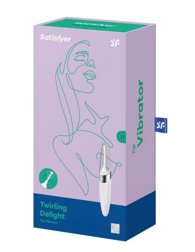 Satisfyer Twirling Delight - Вібратор для клітора (білий)