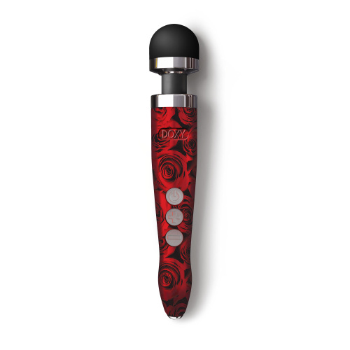 Вибратор микрофон DOXY Die Cast 3R Rose Pattern - sex-shop.ua