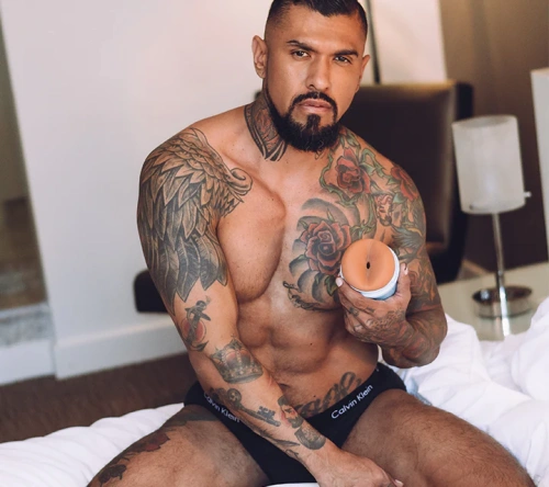 Fleshlight Fleshjack Boys Boomer Banks Sonic Boom - мастурбатор-анус, 25х7 см