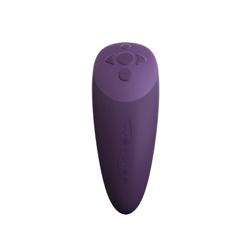 We-Vibe Chorus + Лубрикант 50 мл - сенсорный инновационный вибратор для пар с дистанционным управлением, 7,9х3,3 см (фиолетовый) - sex-shop.ua