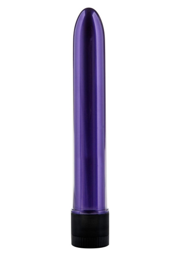 Toy Joy Retro Ulra Slimline - Вібратор пластиковий, 17х2,5 см (фіолетовий)