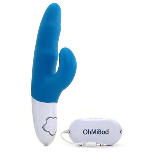 OhMiBod Freestyle W Music - вибратор-кролик Hi-Tech с музыкальными режимами, 11х3.7 см - sex-shop.ua