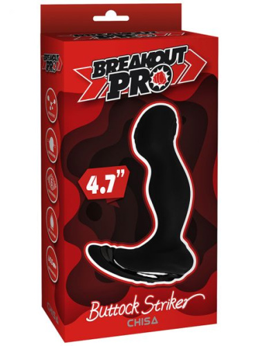 Chisa - Breakout Pro Buttock Striker - Массажер простаты, 15.2х3.7 см - sex-shop.ua