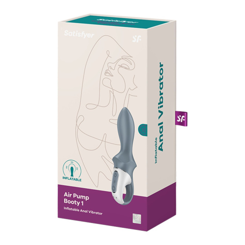 Анальный вибратор Satisfyer Air Pump Booty 1