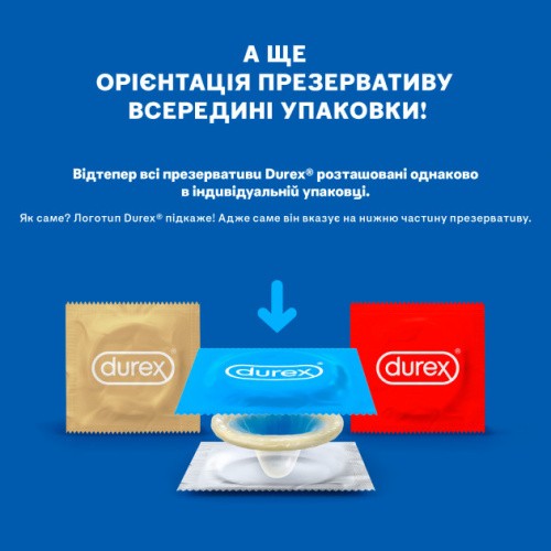 Durex №12 Pleasuremax - Рельефные презервативы, 12 шт - sex-shop.ua