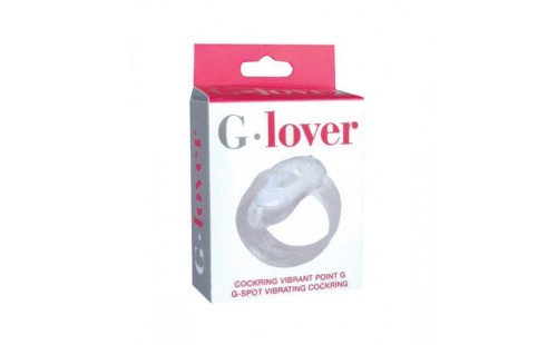 Love To Love G-Lover - виброкольцо на член, 4 см (прозрачный) - sex-shop.ua