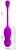 LyBaile Pretty Love Callie Thrusting Stimulator - Виброяйцо, 8.5х3.1 см (фиолетовое)