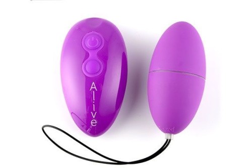 Alive Magic Egg 2.0 виброяйцо с беспроводным пультом управления, 7.5х3.5 см (фиолетовый) - sex-shop.ua