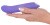 Orion - Flashing Mini Vibe Purple - Вибратор с подсветкой, 15х3.1 см - sex-shop.ua