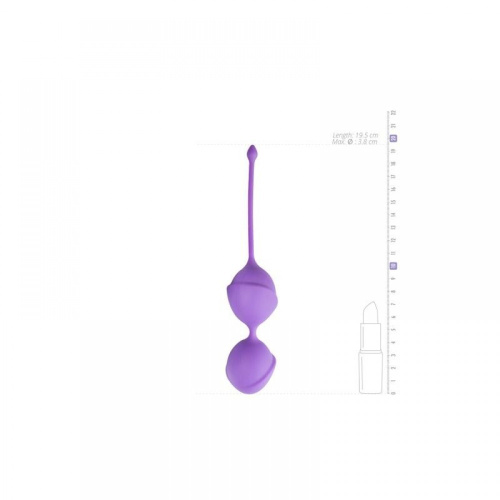 EasyToys Jiggle Mouse - Вагинальные шарики, 19,5 см (фиолетовый) - sex-shop.ua
