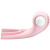 LyBaile Pretty Love Elsa Mouth Stimulator Light Pink - Вибратор для оральных ласк, 7.5х5.3 см (розовый)