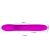 Pretty Love Byron Vibrator Purple - Вибратор-кролик с шариками внутри, 25х4 см (фиолетовый)