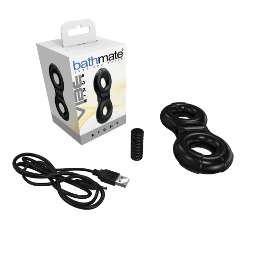 Bathmate Vibe Ring Eight подвійне ерекційне віброкільце для члена та мошонки - купити в Україні | Секс шоп SEX-SHOP.ua