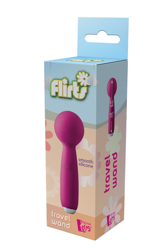 Dream Toys Flirts Travel Wand - Вібратор-мікрофон, 11,2 см (рожевий) - купити в Україні | Секс шоп SEX-SHOP.ua