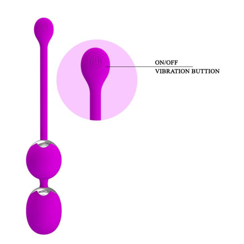 Вагинальные шарики Pretty Love Willie Vibrating Kegel Balls
