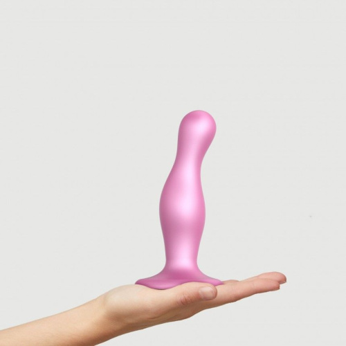 Strap-On-Me Dildo Plug Curvy M - Насадка для страпона, 15х4.2 см - купити в Україні | Секс шоп SEX-SHOP.ua