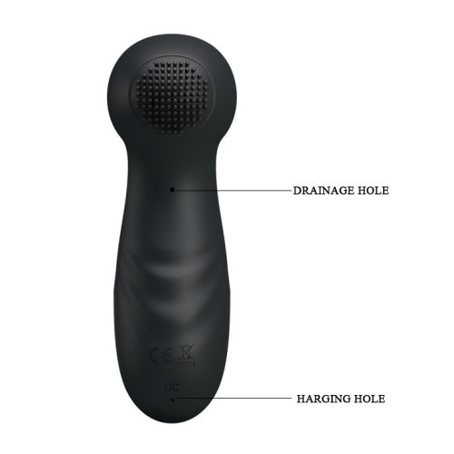 Pretty Love Royal Pleasure Massager Black - Вибратор, 12.6 см (черный)