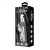 LyBaile Alice Insects Vibrator 7-function vibrations 6-function rotations Silver - Футуристический вибратор-кролик, 26.5х3.8 см