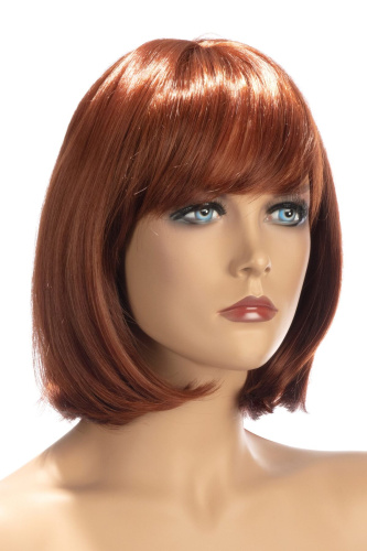 World Wigs Camila Mid Length Redhead - Парик (рыжий) - sex-shop.ua