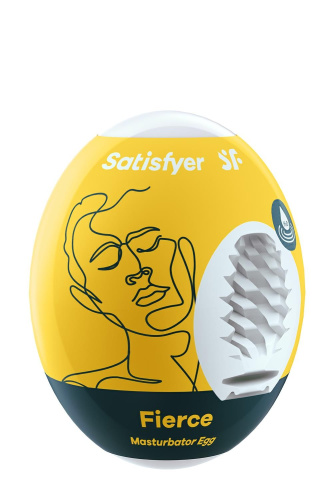 Satisfyer Masturbator Egg 3er Set Riffle, Bubble, Fierce - Набор мастурбаторов, 3 шт